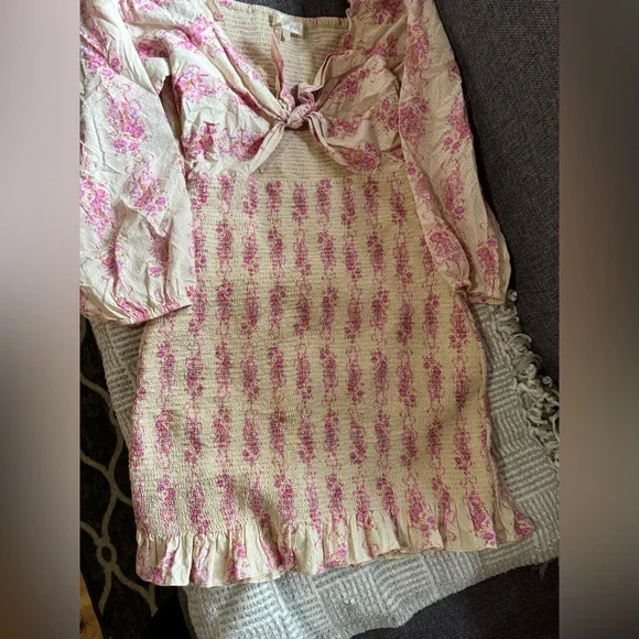 LoveShackFancy Stunning Kyndra Floral Mini Dress size small - Picture 9 of 15